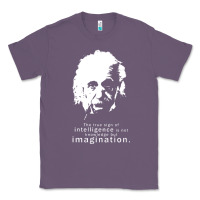 Lavender albert einstein quote1 Classic Tee - linhVisuals