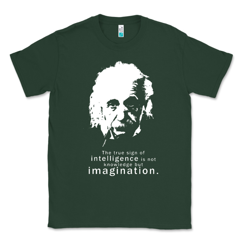 Albert Einstein Quote1 Classic Tee by linhVisuals | Teevron