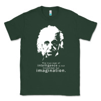 Sports Green albert einstein quote1 Classic Tee - linhVisuals