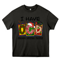 Asphalt I Have Obsessive Christmas Disorder Heavy Core Tee - FaDigitalArtStudio