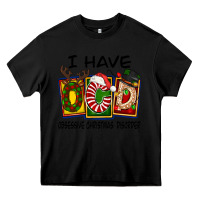 Black I Have Obsessive Christmas Disorder Heavy Core Tee - FaDigitalArtStudio