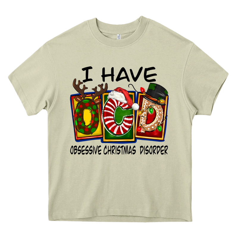 I Have Obsessive Christmas Disorder Heavy Core Tee by FaDigitalArtStudio | Teevron