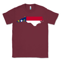Burgundy flag north carolina tshirt Classic Tee - linhVisuals