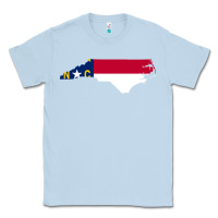 Dusty Blue flag north carolina tshirt Classic Tee - linhVisuals