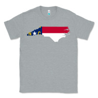 Heather Grey flag north carolina tshirt Classic Tee - linhVisuals