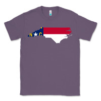Lavender flag north carolina tshirt Classic Tee - linhVisuals
