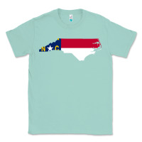 Seafoam flag north carolina tshirt Classic Tee - linhVisuals