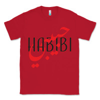 Red yallah habibi Classic Tee - linhVisuals