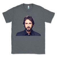 Charcoal Heather JOSH GROBAN Classic Tee - linhVisuals