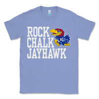 Colony Blue rock chalk jayhawk ku tshirt Classic Tee - linhVisuals