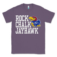 Lavender rock chalk jayhawk ku tshirt Classic Tee - linhVisuals