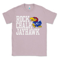 Lilac rock chalk jayhawk ku tshirt Classic Tee - linhVisuals