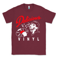 Burgundy delicious vinyl Classic Tee - linhVisuals