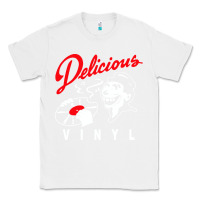 White delicious vinyl Classic Tee - linhVisuals