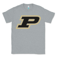 Heather Grey Purdue Boilermakers, Gear Classic Tee - linhVisuals