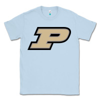 Dusty Blue Purdue Boilermakers, Gear Classic Tee - linhVisuals