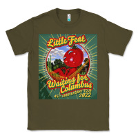 Army Green waiting for columbus - little feat Classic Tee - linhVisuals