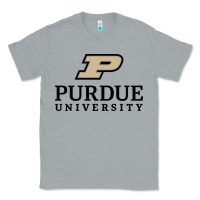 Heather Grey Purdue University, Apparel Classic Tee - linhVisuals