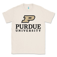 Natural Purdue University, Apparel Classic Tee - linhVisuals