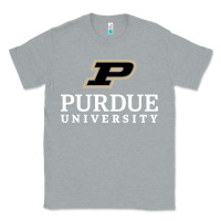 Heather Grey Purdue University, Apparel Classic Tee - linhVisuals