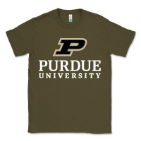Army Green Purdue University, Apparel Classic Tee - linhVisuals