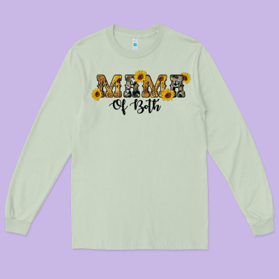 Western Mama Of Both Long Sleeve Tee Designed By Artiststas