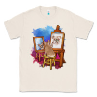 Natural french bulldog painting bulldog artist art animals graphic long sleeve Classic Tee - linhVisuals
