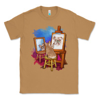 Toasted Coconut french bulldog painting bulldog artist art animals graphic long sleeve Classic Tee - linhVisuals