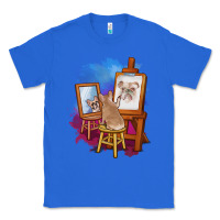 True Royal french bulldog painting bulldog artist art animals graphic long sleeve Classic Tee - linhVisuals