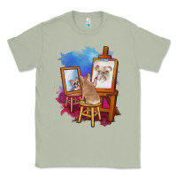 Matcha french bulldog painting bulldog artist art animals graphic long sleeve Classic Tee - linhVisuals
