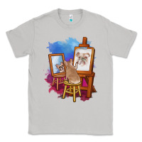 Moon Dust french bulldog painting bulldog artist art animals graphic long sleeve Classic Tee - linhVisuals