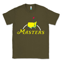 Army Green masters tournament golf Classic Tee - linhVisuals