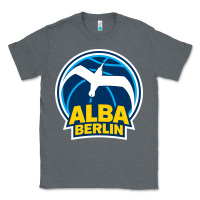 Charcoal Heather berlin albatrosse #ffce00 alba berlin, berlin, germany,  bg charlotten Classic Tee - linhVisuals
