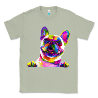 Matcha frenchie french bulldog pop art portrait bouledogue t shirt Classic Tee - linhVisuals