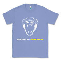 Colony Blue Against Me! Classic Tee - linhVisuals