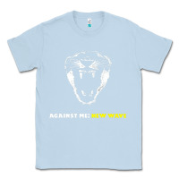 Dusty Blue Against Me! Classic Tee - linhVisuals