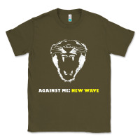 Army Green Against Me! Classic Tee - linhVisuals