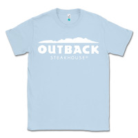 Dusty Blue Outback Steakhouse Classic Tee - linhVisuals