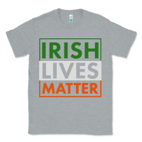 Heather Grey irish lives matter Classic Tee - linhVisuals
