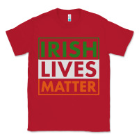 Red irish lives matter Classic Tee - linhVisuals