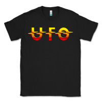 Black Ufo Classic Tee - linhVisuals