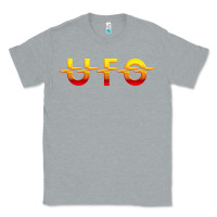 Heather Grey Ufo Classic Tee - linhVisuals