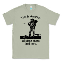 Matcha this is america we don't share land here Classic Tee - linhVisuals