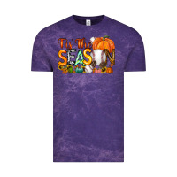 Cloud Purple tis the season baseball Vintage Tee - RacoonDesign