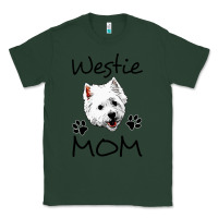 Sports Green westie mom dog mama west highland terrier dog Classic Tee - linhVisuals
