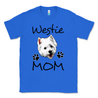 True Royal westie mom dog mama west highland terrier dog Classic Tee - linhVisuals