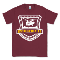 Burgundy Extortion 17 seals team six Classic Tee - linhVisuals