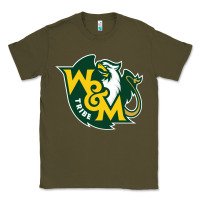 Army Green william & mary tribe Classic Tee - linhVisuals