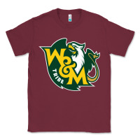 Burgundy william & mary tribe Classic Tee - linhVisuals