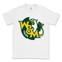 White william & mary tribe Classic Tee - linhVisuals